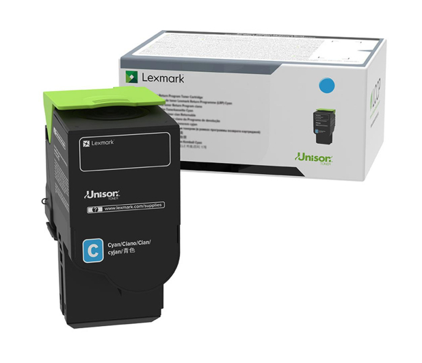 Lexmark cyan 1000str. - 462433 - zdjęcie
